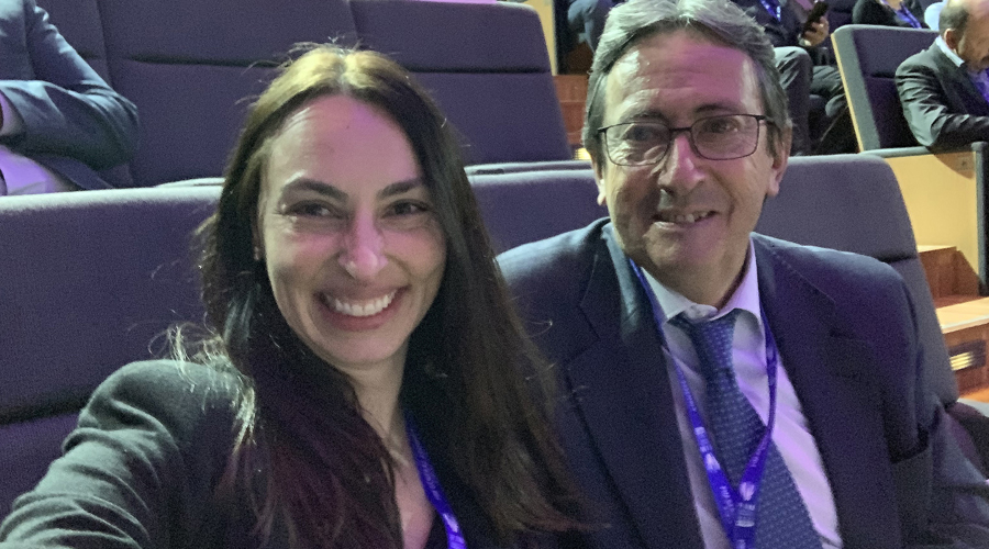 Foto amb la presidenta de la FMA, Natàlia Gallego i Manuel Casado, de la FEM