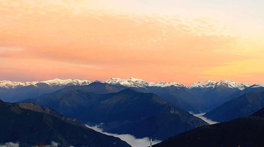 El Pallars Sobirà des de Port Ainé, aquesta setmana