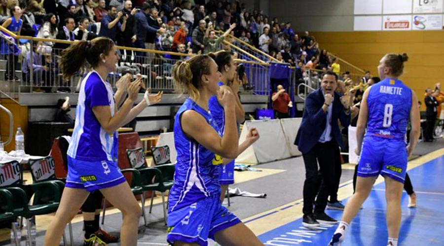 Imatge d'arxiu d'un partit del Cadí La Seu de la temporada passada (Agustí Peña)