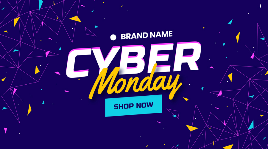 Una infografia anunciant el Cyber Morday