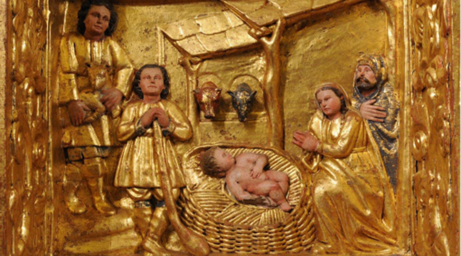 Un pessebre en relleu