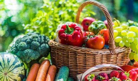 Una selecció de fruites i hortalisses