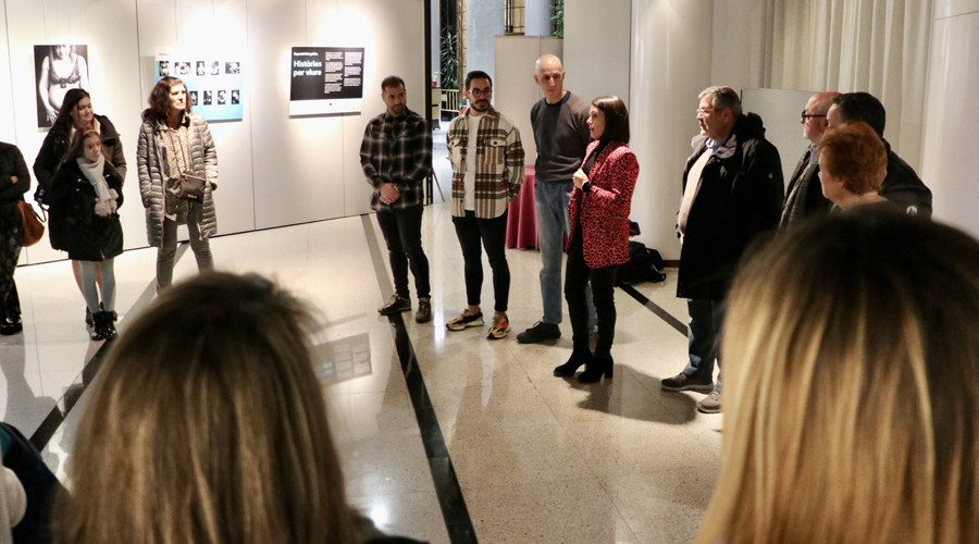 Inauguració de la mostra fotogràfica ‘Històries per viure’ al Comú d'Encamp