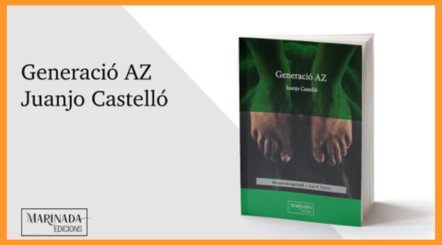 Coberta del llibre Generació AZ de Juanjo Castelló