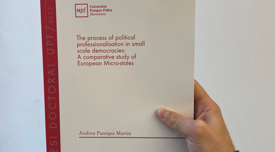 La tesi doctoral d'Andreu Paneque
