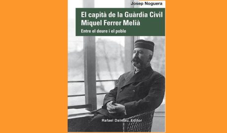 Coberta del llibre El capità de la Guàrdia Civil, Miquel Ferrer Melià