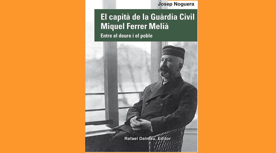 Coberta del llibre El capità de la Guàrdia Civil, Miquel Ferrer Melià