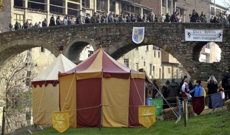 Una imatge de la Fira Medieval de Vic