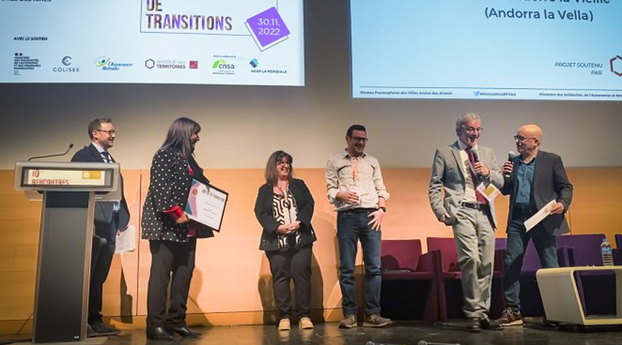 La xarxa francòfona de ciutats amigues de la gent gran premia Andorra la Vella per l’acompanyament durant la pandèmia