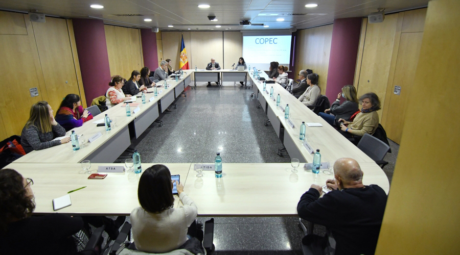 Setena reunió de la COPEC