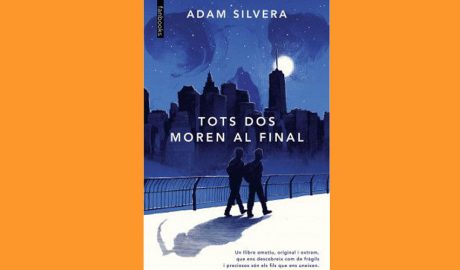 Coberta del llibre juvenil "Tots dos moren al final"