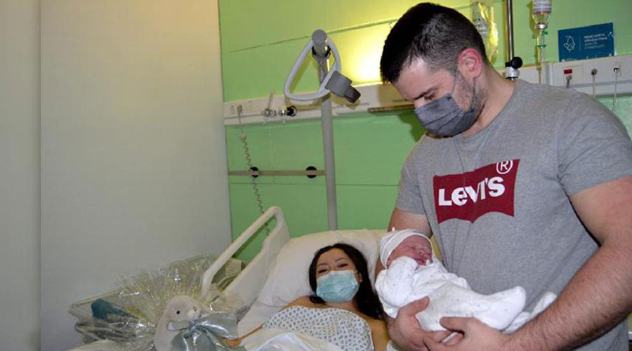 L'Adrià Pérez Castillo és el primer nadó nascut a Andorra el 2023