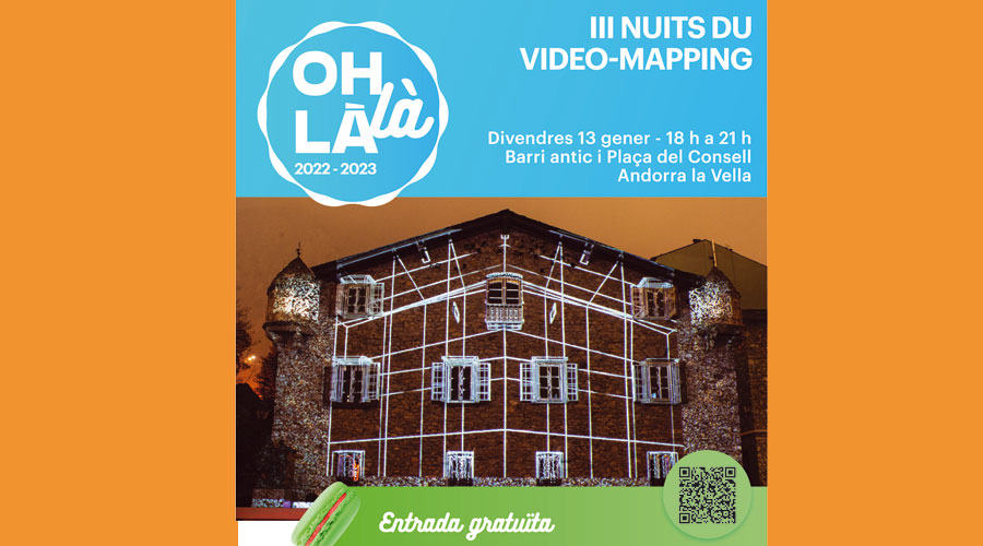 Cartell de les terceres Nit de Vídeo-Màpping