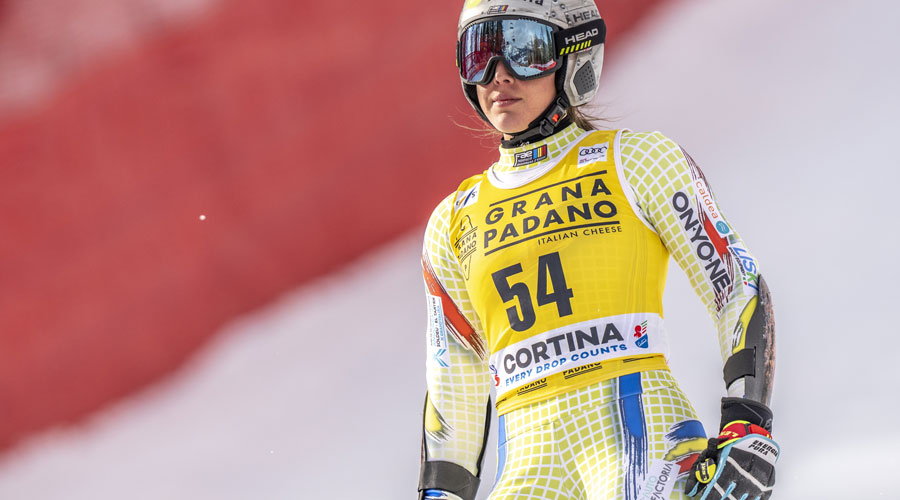 L'esquiadora andorrana, Cande Moreno
