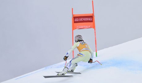 L'esquiadora andorrana, Cande Moreno