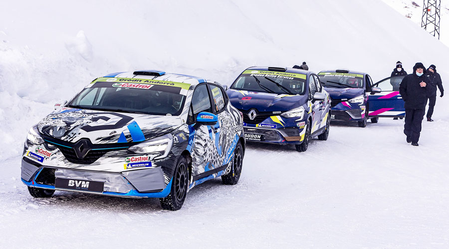 Els Renault Clio Ral·li 5 seran uns dels protagonistes de les GSeries 2023 a Andorra