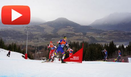 L'esquiador andorrà, Irineu Esteve, en acció