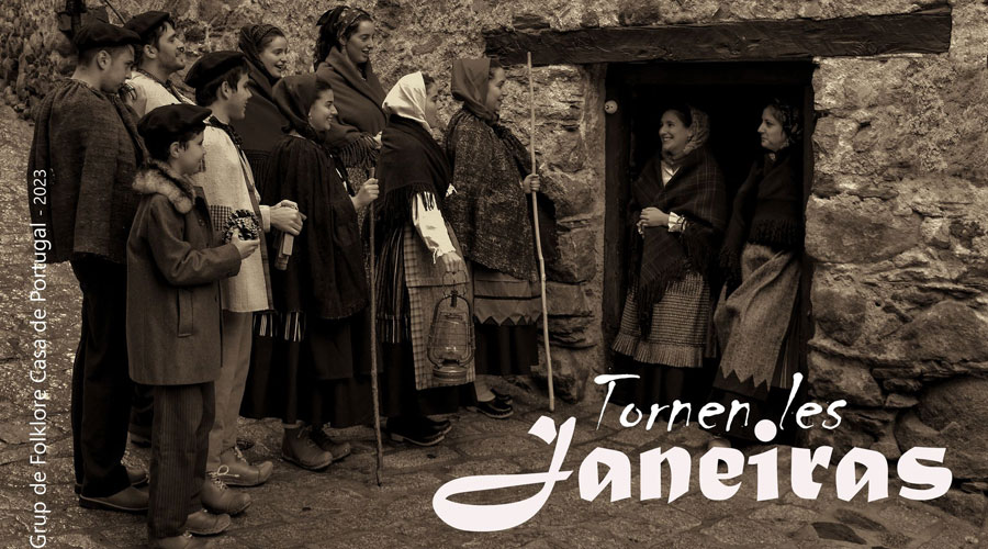 Cartell de la tornada de les cantades de Janeiras