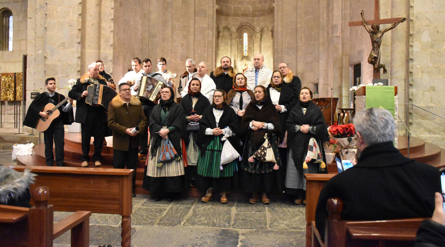 Una cantada de Janeiras d'aquest gener