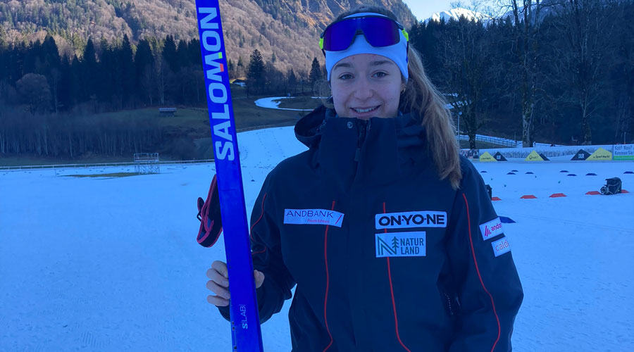 L'esquiadora de fons andorrana, Gina del Rio