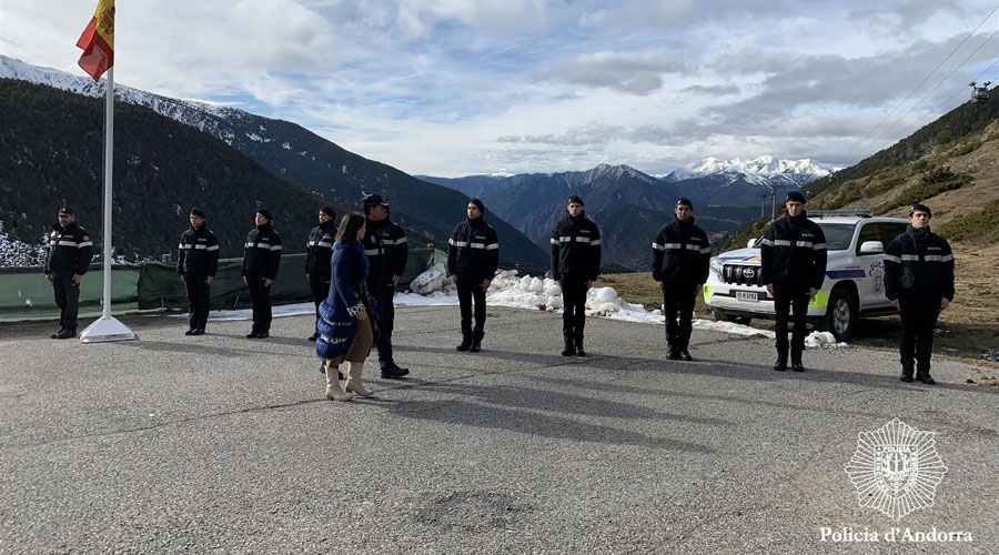 Inauguració de la formació dels futurs agents de policia 