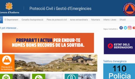 Web de Protecció Civil