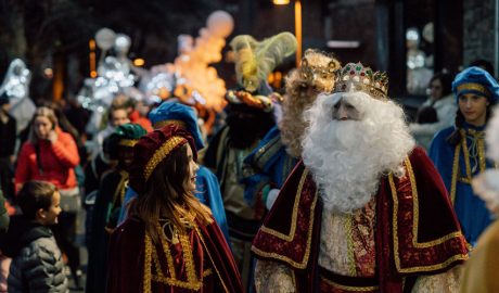 Els Reis al seu pas per Encamp