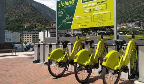 Bicicletes del servei Cicland