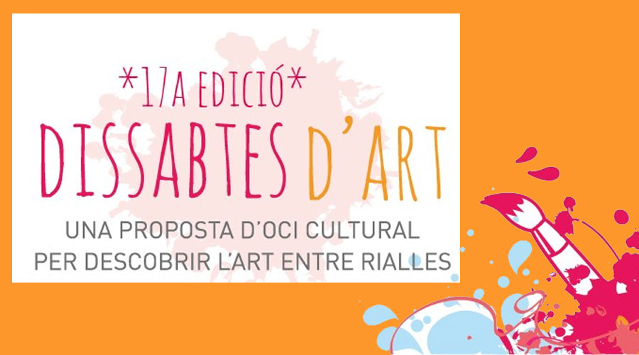 Cartell de la 17a edició del Dissabtes d'Art