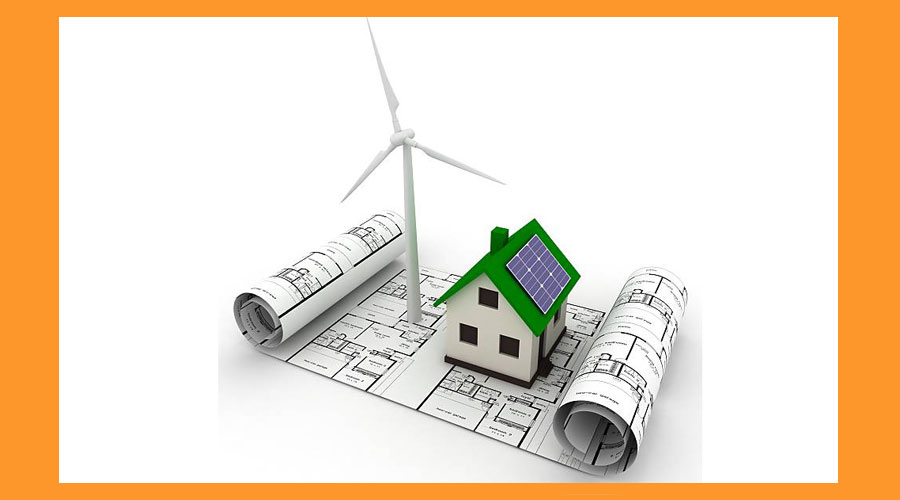 Infografia promovent l'ús domèstic de les energies renovables