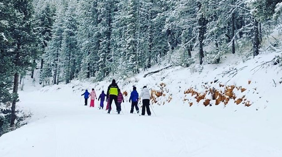 Alumnes participant en el programa Esport Blanc Escolar a Tuixent - La Vansa 