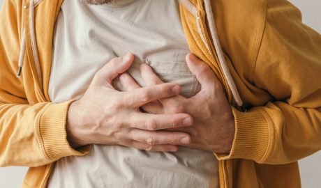 Un home patint un infart