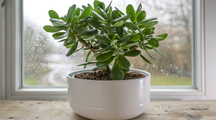 Una planta de Jade, atrau la bona sort, diners i amor