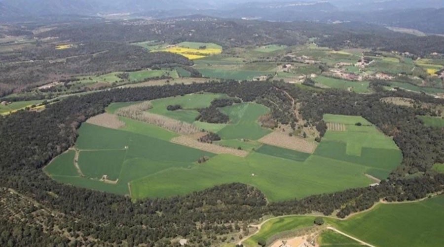 El volcà de la Crosa