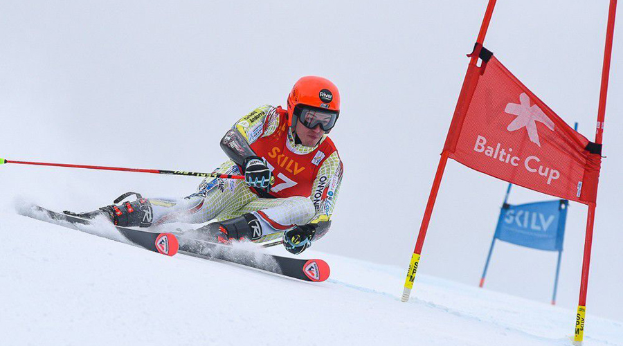 L'esquiador andorrà, Bartumeu Gabriel, en una imatge d'arxiu