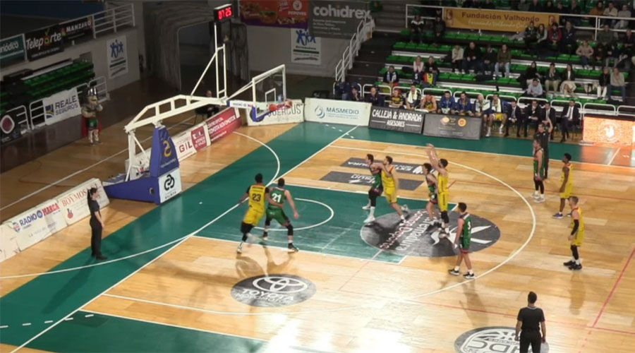 Imatge del partit Càceres - BC Andorra (ATV)