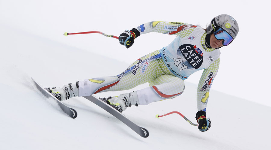 Cande Moreno a Crans Montana (Christophe Pallot Agence Zoom)