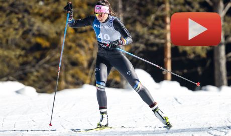 L'esquiadora andorrana de fons, Carola Vila