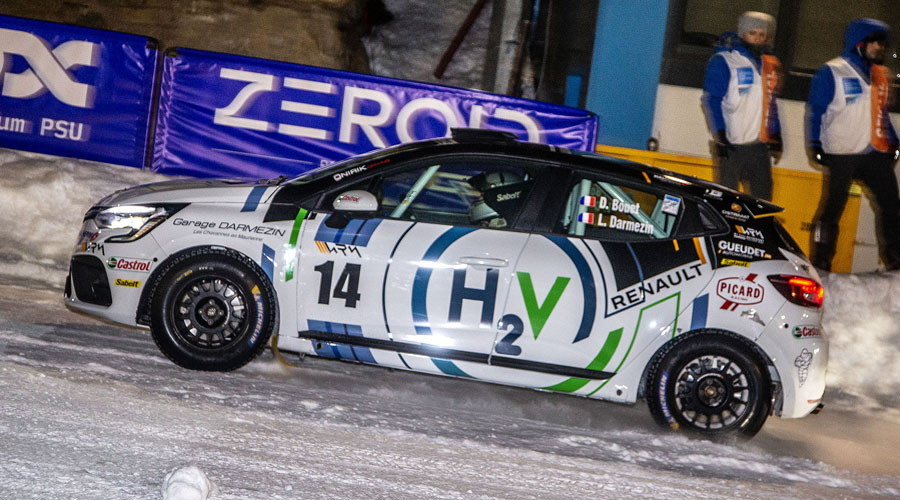 David Bouet, el pilot francès pot guanyar en categoria Clio Ice Trophy (FotoEsport / Circuit Andorra)