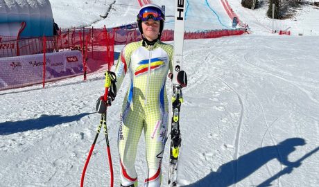 L'esquiadora andorrana, Jordina Caminal