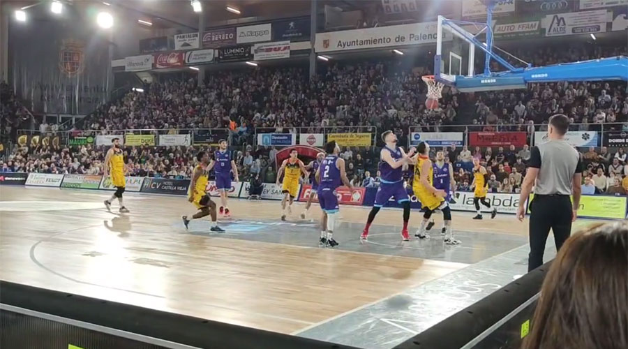 Imatge de la final de la Copa Princesa d'Astúries entre el Palència i el BC Andorra (BC Andorra)