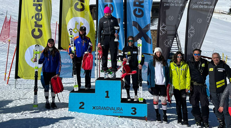 Podi de l'eslàlom U16 femení (FAE)