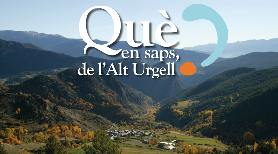Cartell del joc online “Què en saps, de l’Alt Urgell" (CCAU)