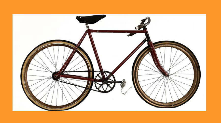 Bicicleta Clément Cicles de l'any 1900 (AndorraCapital - Bici Lab)