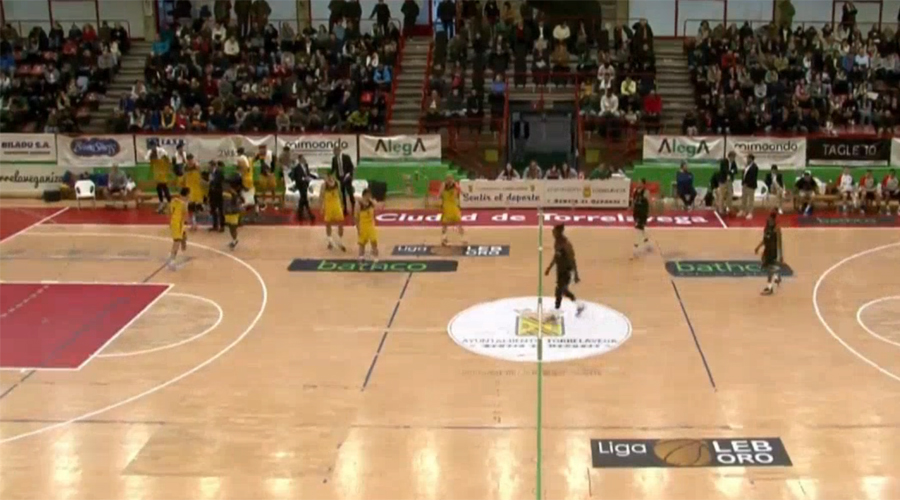 Partit entre el Cantabria i el BC Andorra de LEB Or