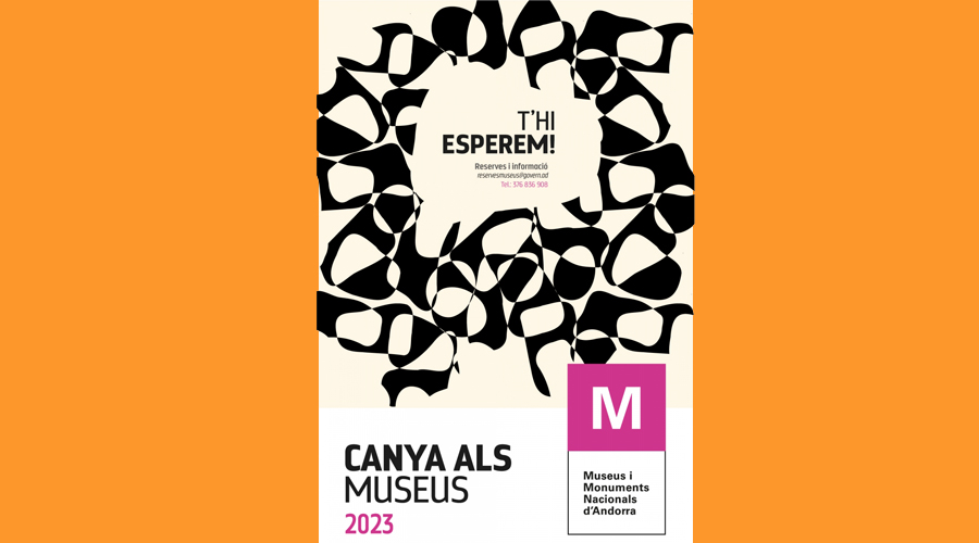 Cartell de la nova edició Canya als museus (Govern d'Andorra)
