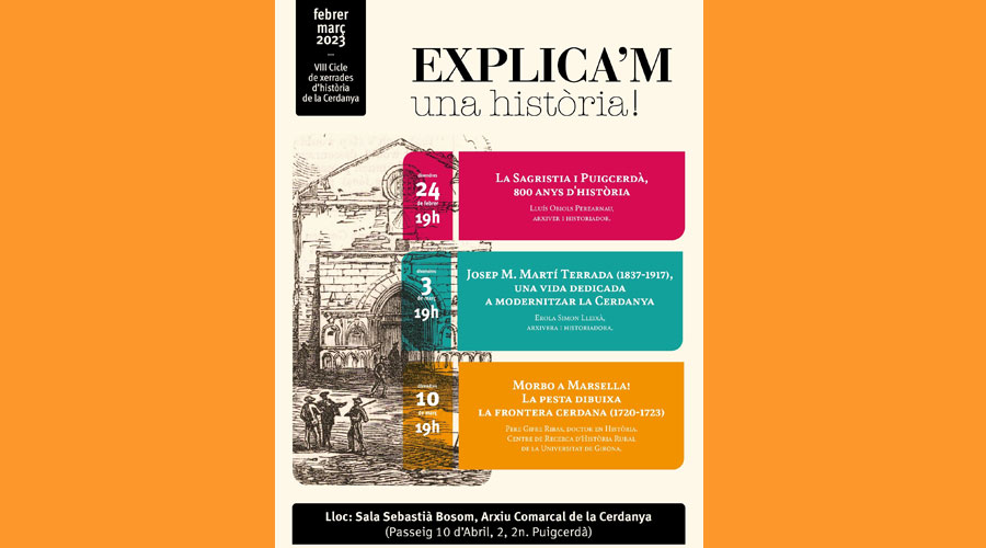 Cartell del 8è cicle "Explica'm una història"