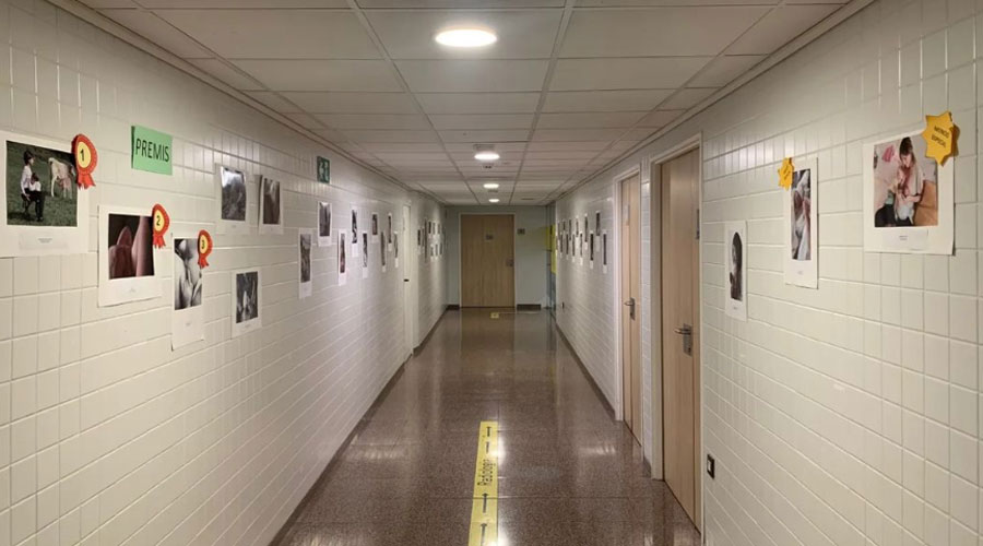 Exposició de les fotos del concurs per a promocionar la lactància materna a l'Alt Urgell (EAP La Seu)