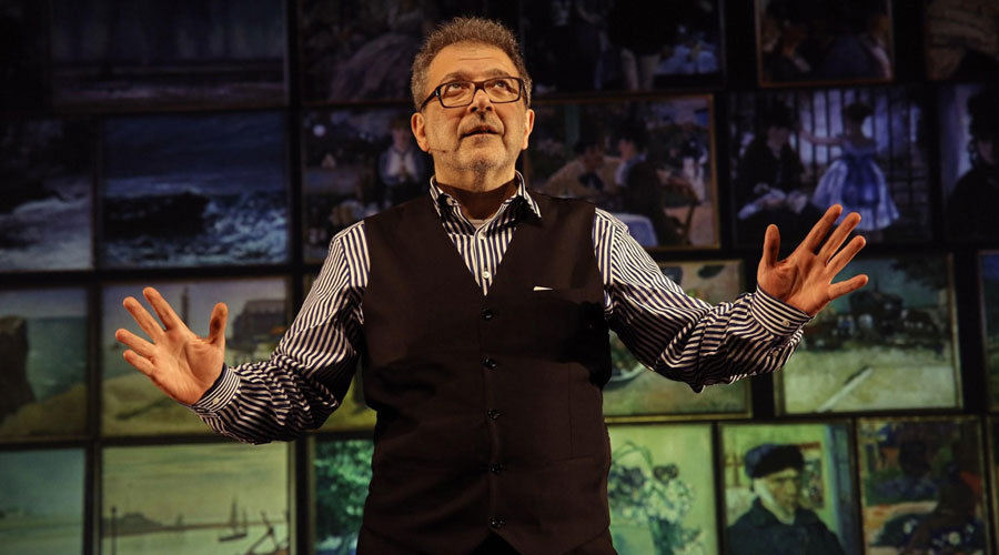 L'actor Hector Obalk (Comú de la Massana)