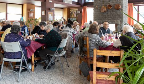 Un àpat organitzat a la Casa Pairal d'Ordino